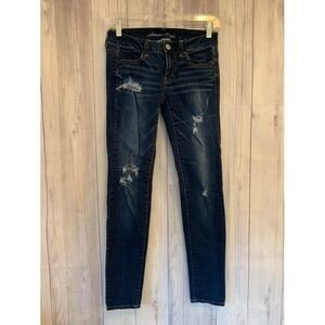American Eagle Super Stretch Jeggings Skinny Jeans Size 2